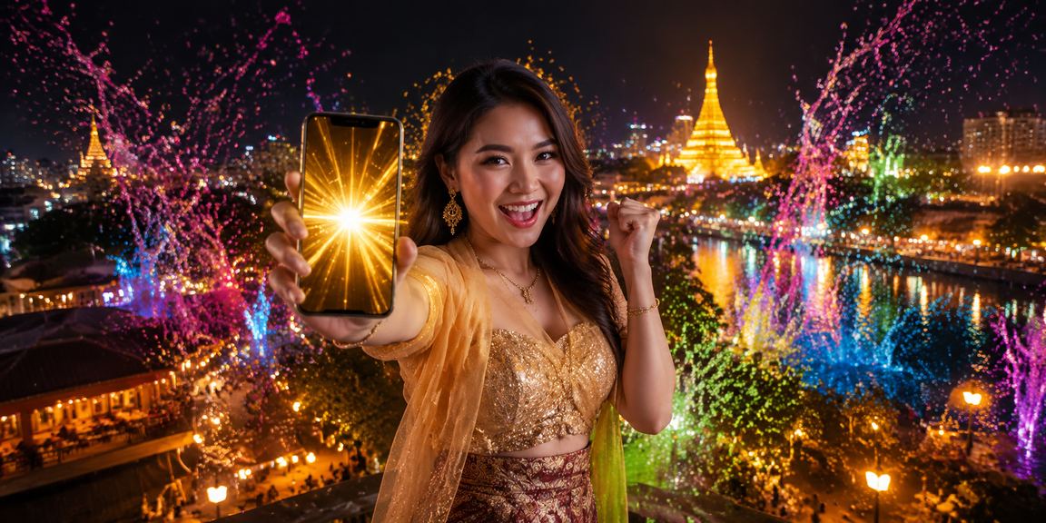 95galaxy မြန်မာ သင်္ကြန် ထီပွဲတော်